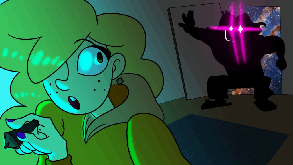 A drawing for our YouTube Channel by Avalon Bernd.